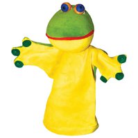 Divadelná bábka na ruku žaba